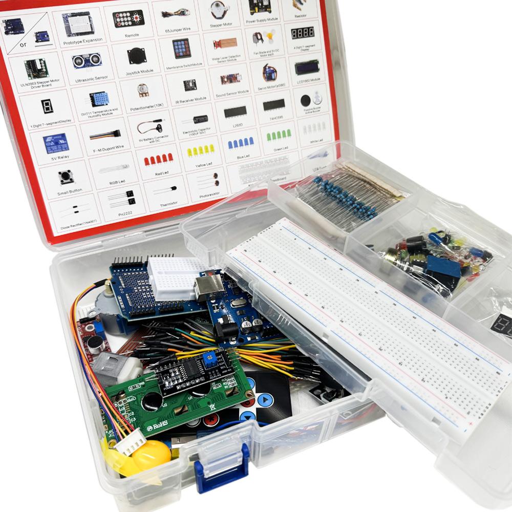Новый стартовый супер-обучающий набор RFID-электроники для платы arduino-Uno/R1 с платой R1 или улучшенной платой R1 для ARdunio
