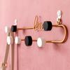 1PCS Door Hook Hanger Towel Coat Clothes Hat Door Hanger Bathroom Hanging Rack Holder ( Not Includes