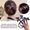 Flexible Flower Hair Clip Alloy Twist Hairstyle Bun Elegant Hair Iron  Hair Accessories
