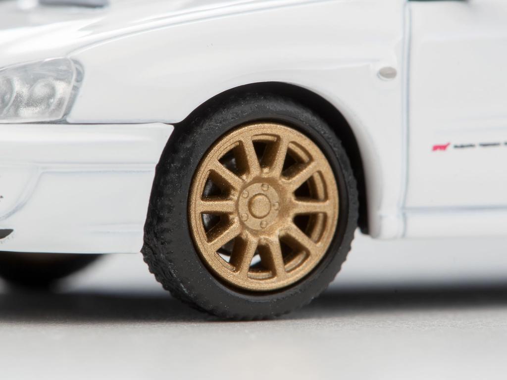 TOMYTEC Tomica Limited Vintage Neo Subaru Impreza WRX STi spec C White 2003 Готовый продукт 332701 1/64 LV-N337a