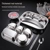 Yuanbin Yanno 316 Stainless Steel Divided Meal Box