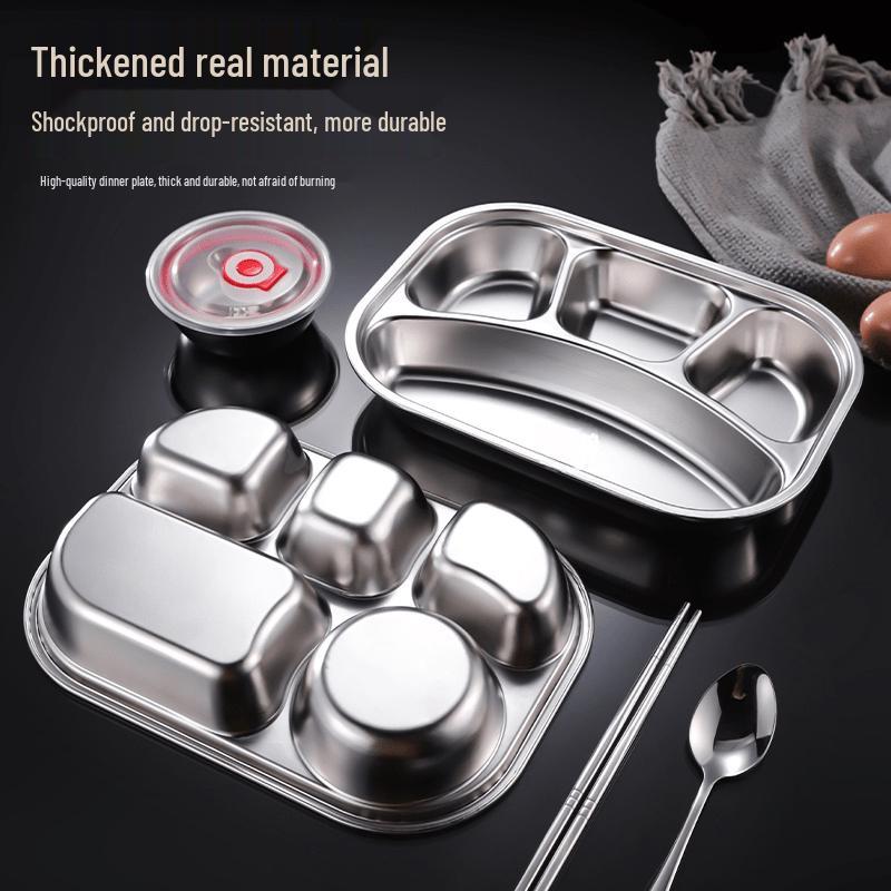 Yuanbin Yanno 316 Stainless Steel Divided Meal Box