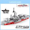 Aircraft Warship Carrier Assembly Building Block Model Ornament Children Toys
