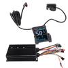 Electric Scooter Controller Kit Aluminum Alloy 72V 80A Sine Wave Controller M5 Color LCD Display for