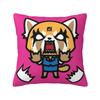 Custom Japan Cartoon Aggretsuko Anime Modern Throw Pillow Cover Bedroom Decoration Chair Cushion