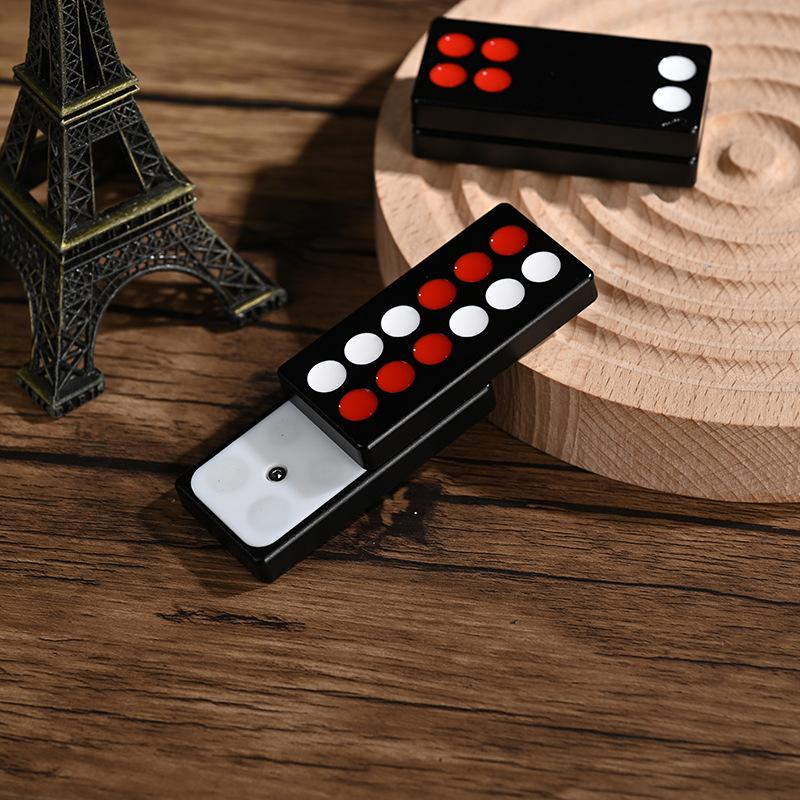 Mechanical Slider Magnetic Push Card Fidget Pushing Plate Haptic Coin Edc Stress Reducing Toys Antistresse Relieving Anxiety