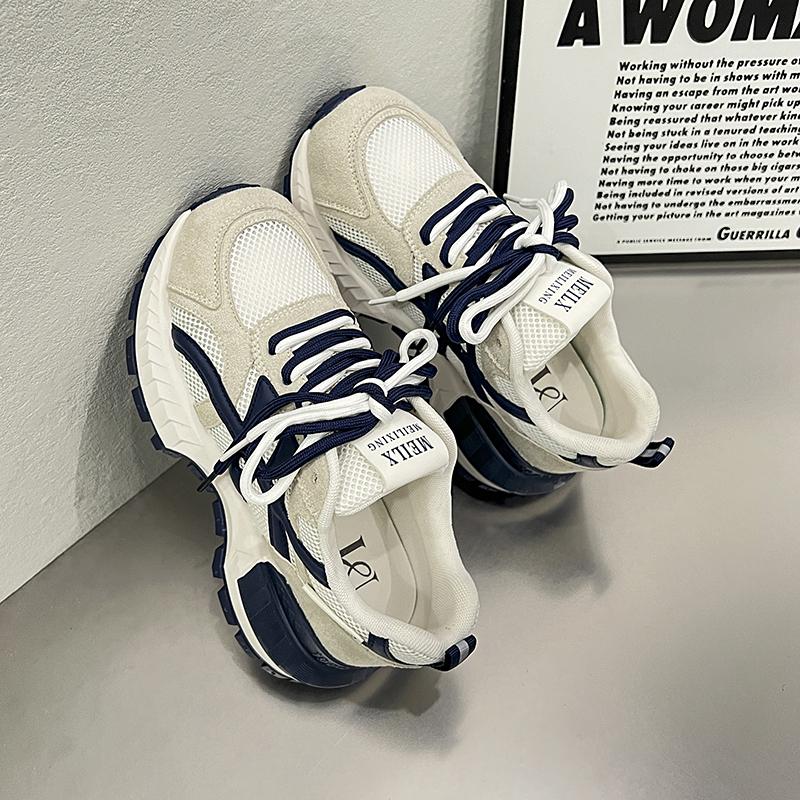 Fashion 5 cm Sneakers Women Vulcanize Shoes New Female Pink White Platform Thick Sole Running Casual Ladies Shoes Tenis Feminino