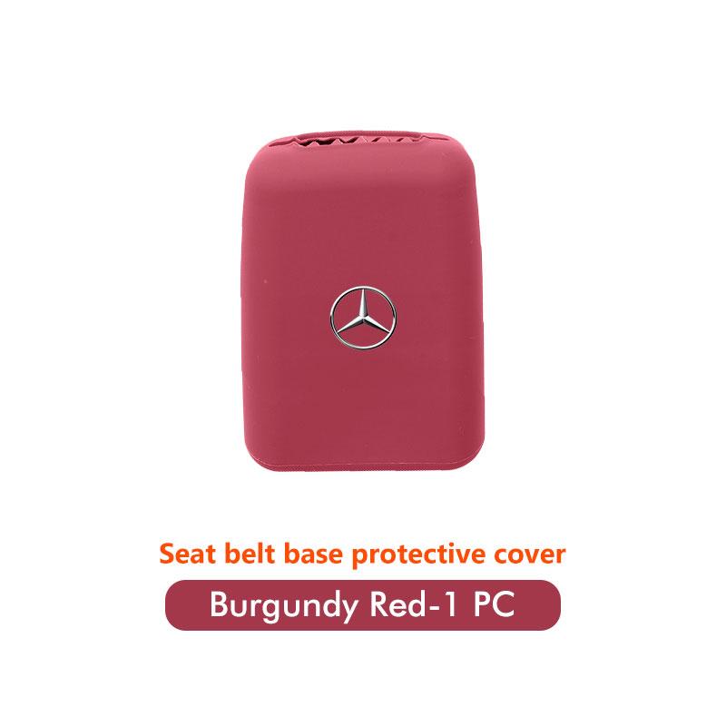 For Mercedes Benz Car Seat Belt Buckle Cover Anti-Scratch Protector Clip Car Accessories Interior C180 C300 W124 W176 W177 C200 MX9