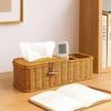 Woven Tissue Box Cover Breathable Design Tissue Dispenser New Paper Towel Holder  Desktop