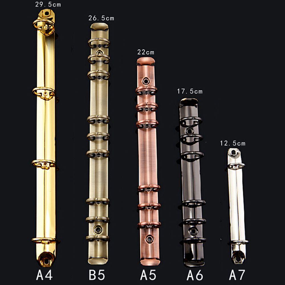 Металлический аксессуар «сделай сам» с кольцами, зажим для переплета, обручи для блокнота, папка-регистратор с отрывными листами