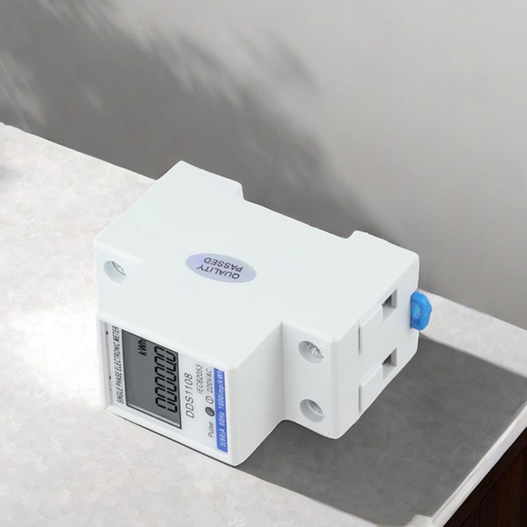 Дисплей счетчика энергии 60А Легко установить Эффективный