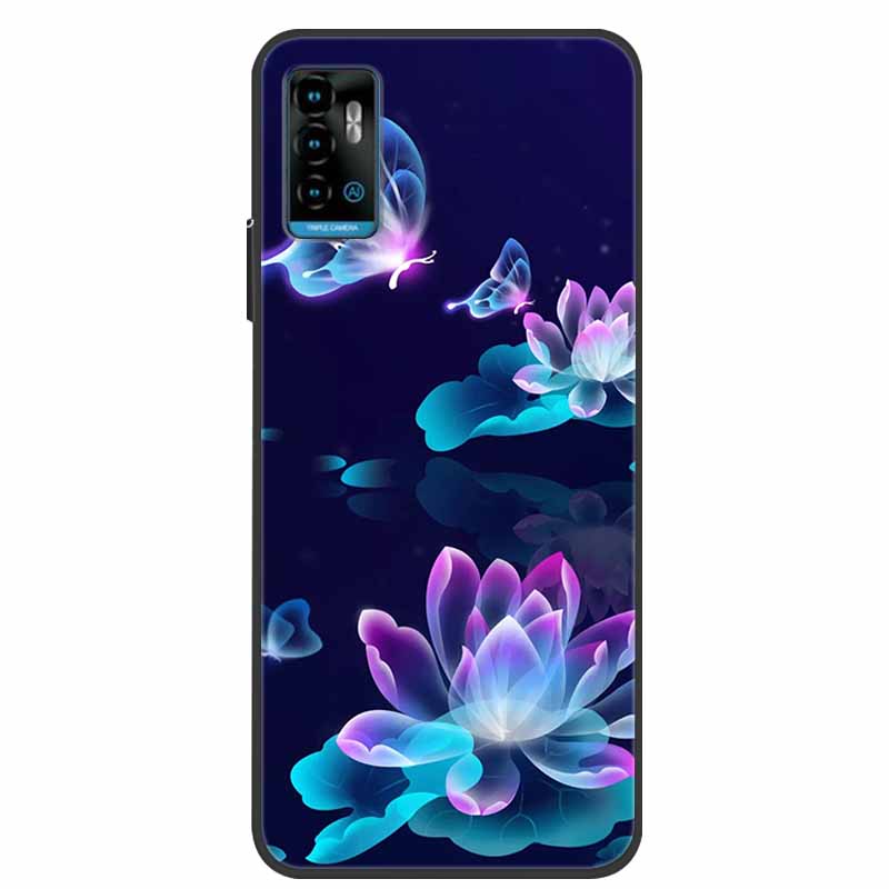 Для ZTE Blade A71 Чехол Силиконовая Задняя Крышка Чехол для Телефона Для ZTE Blade A71 Мягкие Чехлы для ZTE BladeA71 A 71 2021 Защитный Бампер
