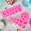 3D Pearl Fondant Mold Half Ball Chocolate Silicone Mold Semi Sphere Cake Decoration Tool Kitchen Baking Accessories Cupcake