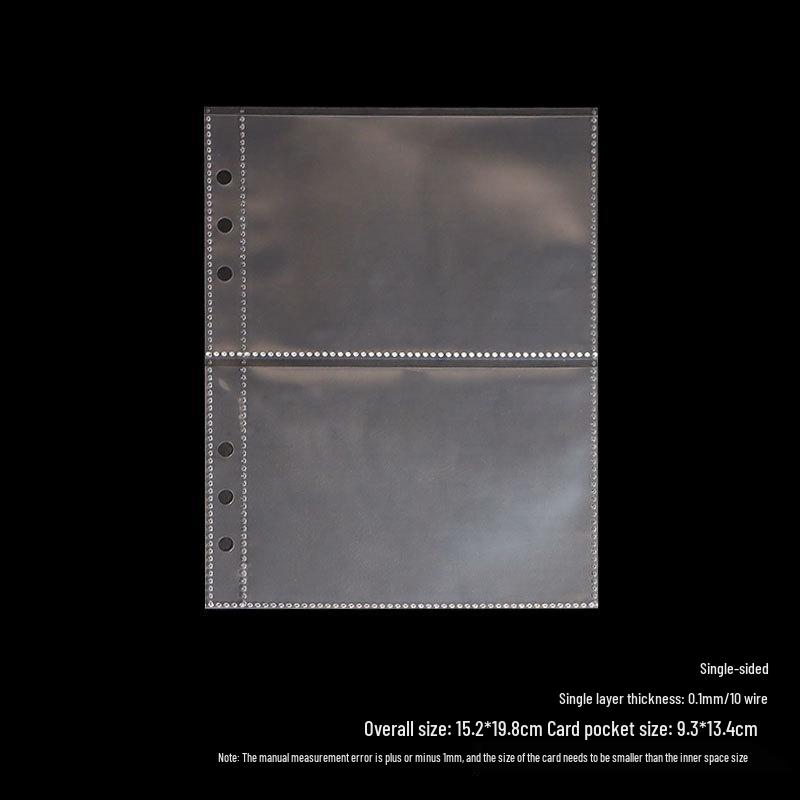 Набор планеров Xiaohongshu A5 на кольцах - Цветная обложка с 6 отверстиями