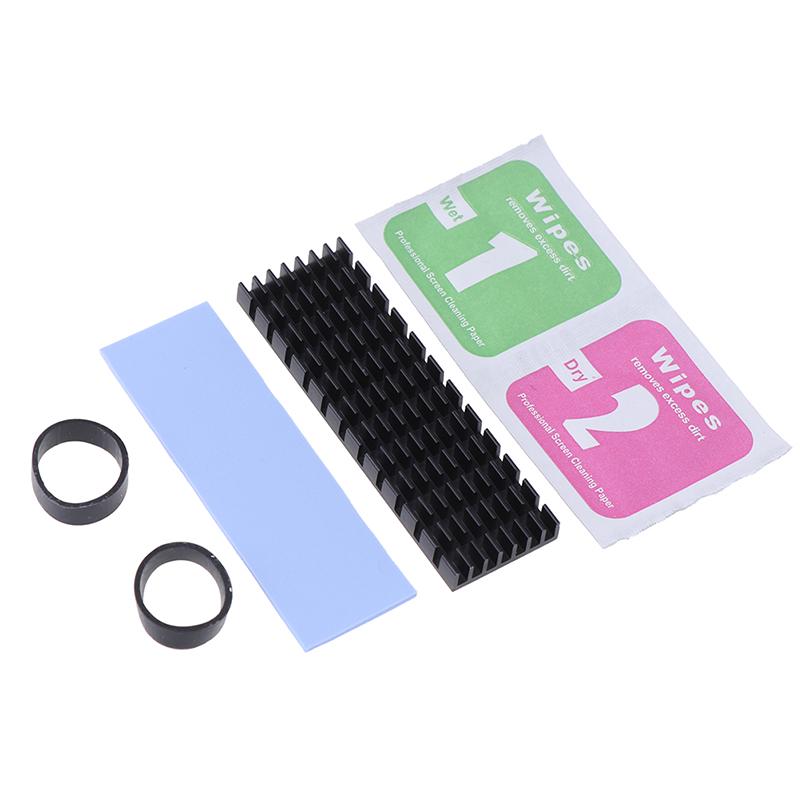 1 комплект M.2 Ngff Nvme 2280 Pcie SSD алюминиевый охлаждающий радиатор с термопрокладкой