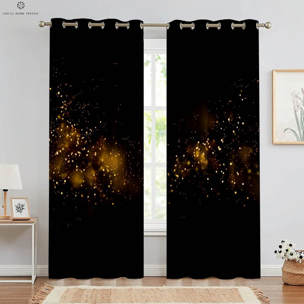 Красочные шторы с радужным мультяшным принтом для детей, украшение окна детской комнаты, легко стирать и ухаживать, 2 шт.