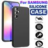 Чехол для телефона Samsung Galaxy S8 S9 S10 Plus Чехол Samsung S20 S21 FE S22 S23 S24 Ultra Силиконовый Однотонный Защитный Ударопрочный Чехол