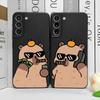 Милый Мультяшный Капибара Пара Чехол для Телефона для OPPO Realme C53 C55 C33 C31 C30 C25 C20Y 8 9I 10Pro Plus 5G Милое Животное Мягкий Чехол