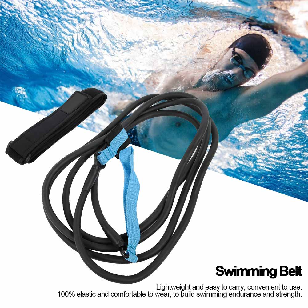 KEEP DIVING 4м Пояс для плавания с сопротивлением Тренажер для плавания Тяговый поводок Веревка Аксессуары для бассейна(В)