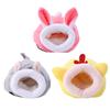 Cute Warm Hamster Nest Hedgehog Yurt Bed Kennels Mouse Chicken Cotton House Small Animal Beds Cave Pet Supplies Rat Nest Beds