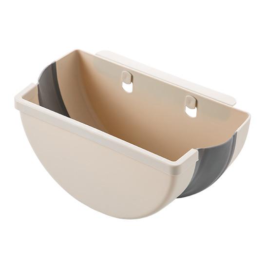 Большой складной кухонный пластиковый ящик для хранения мусора, органайзер для кухонных принадлежностей, корзина для хранения Ki