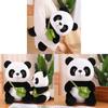 Big Cute Panda Plush Toy Realistic Design Souvenir Fiber Cotton Stuffed Gift