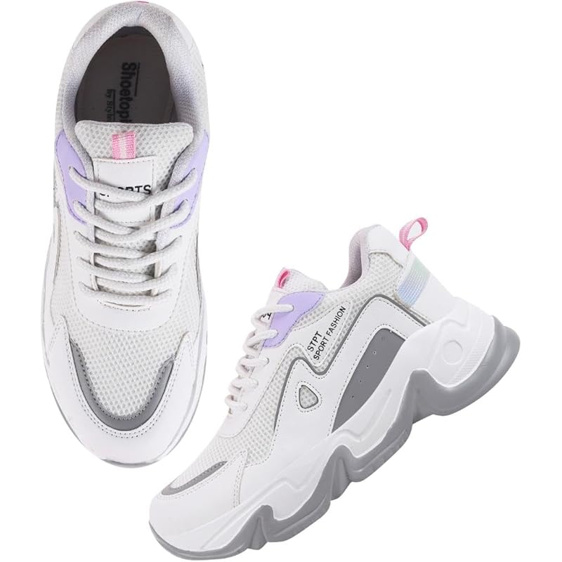 Shoetopia Casual Sports Shoe Sneakers Casuals For Girls Bronze-Eu40