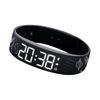 LED Digital Alarm Clock Watch Waterproof Adjustable Fitness Wristbands with Running Pedometer Snooze-proof Vibrating Alarm