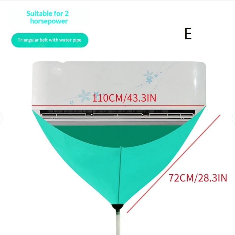 Leak-Proof Air Conditioner Clean Cover Waterproof Drain Air Conditioner Cleaning Kit Thickened Pvc With Drain Pipe