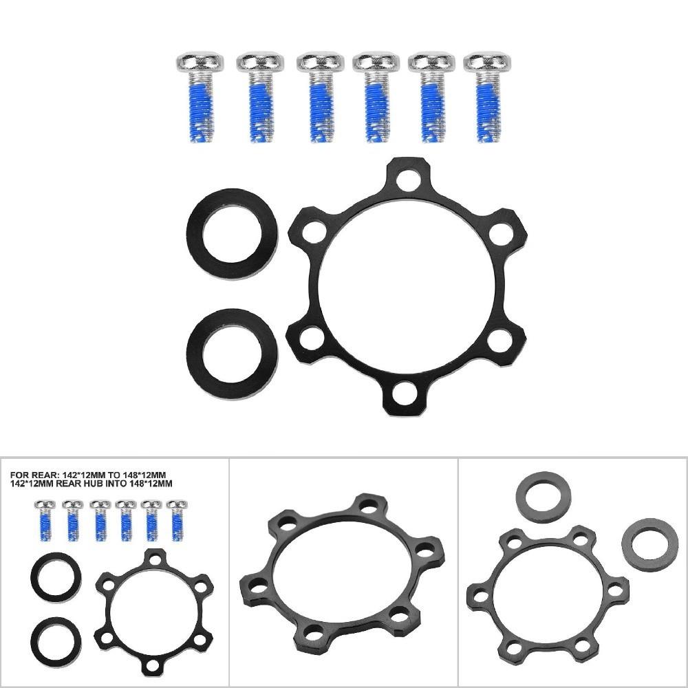 1 Set Lightweight Hub Conversion Adapter Easy Installation Bike Hub Adapter Bike Upgrading