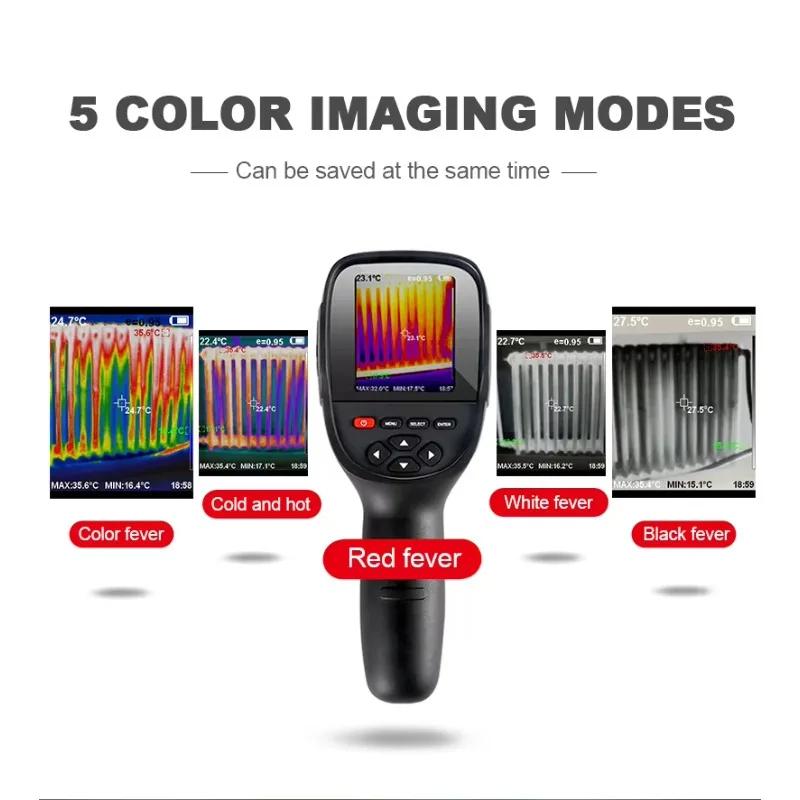 GW256 Тепловизионная камера для проверки утечек воды из водопровода и электрических печатных плат 256*192 Ручные тепловизионные камеры