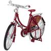 MORYTRADE Bicycle Toy Retro Antique Showa Era Model Diecast Car 1/10 Scale Red, 6+