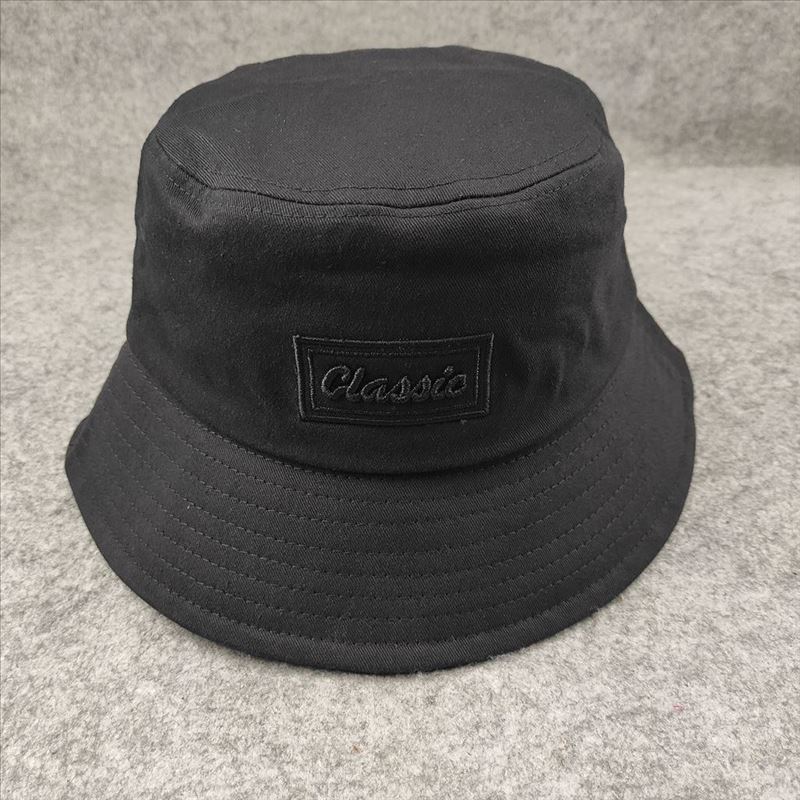 Letter embroidery big head circumference men's hat casual fashion simple bucket hat basin hat women's hat trendy women's hat