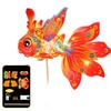 With Led Light Handheld Fish Lantern Handmade Chinese  Glowing Handheld  Lantern  Hanfu Accessories
