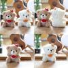 Pp Teddy Bear Cotton Plush Keychain Backpack Decor Stuffed Toy Gift Kids For
