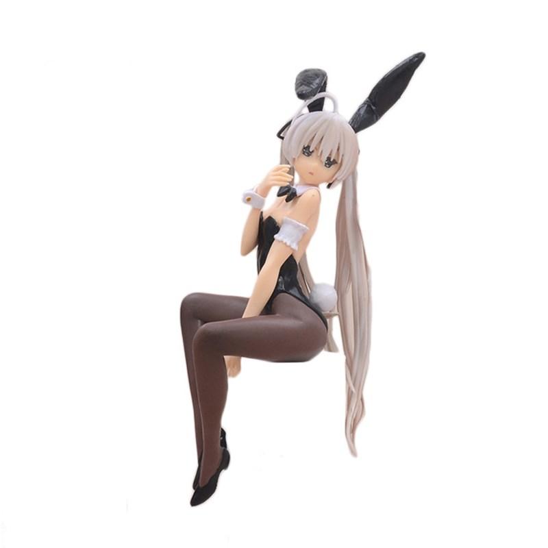 15 см Фигурка Аниме Yosuga no Sora Касугано Сора Сексуальная Девушка-Кролик ПВХ Фигурка Действия Декор Корпуса Компьютера Украшения для Автомобиля Игрушки
