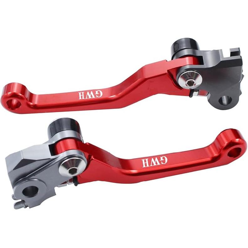Motorcycle Billet Foldable Brake Clutch Lever Handle CNC Aluminum Pivot For CRF150F CRF230F 2003- CRF250F - CRF 230F 230 F 150F 150 250 250F Dirt Pit