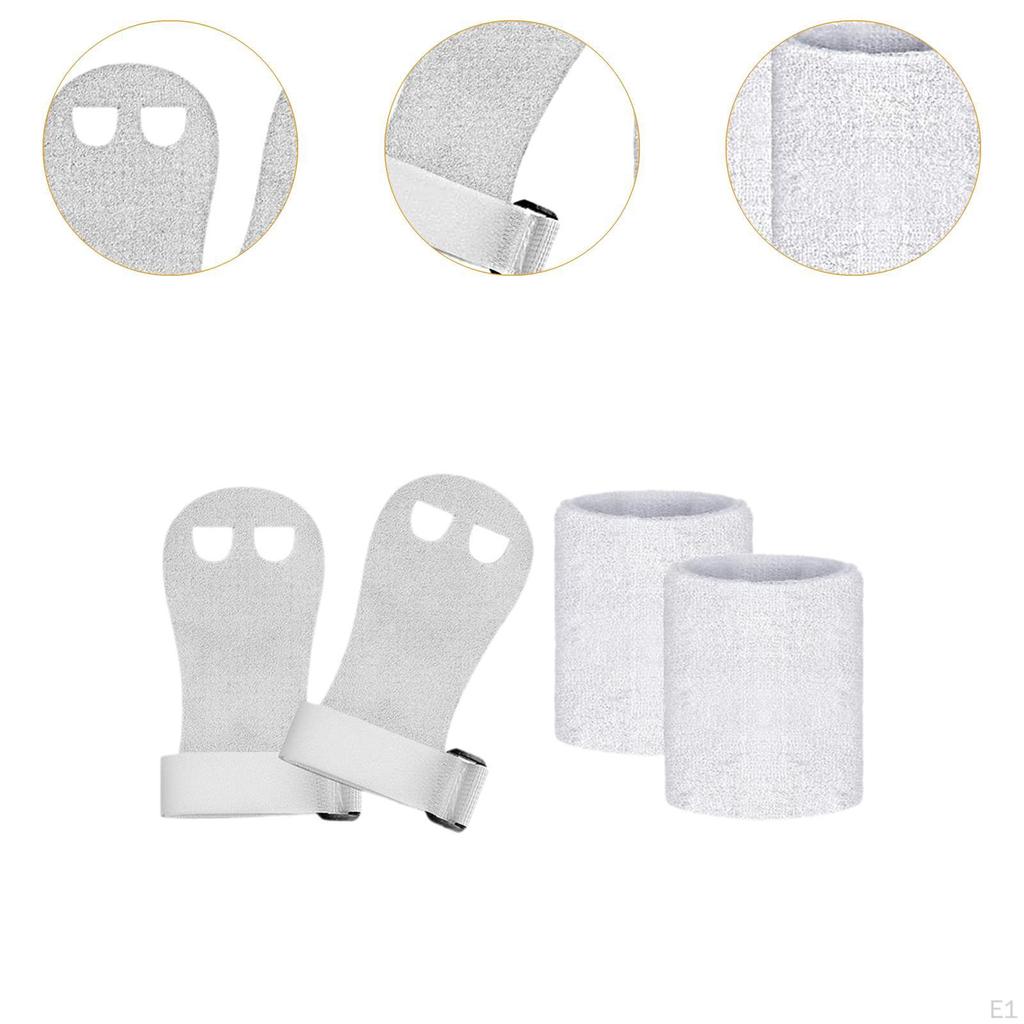 Детские гимнастические перчатки с захватами для рук с регулируемым запястьем