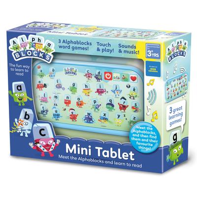 Alphablocks Мини Электронный Обучающий Английский Аутентичный Планшет, Игрушка, Игра, AN23,