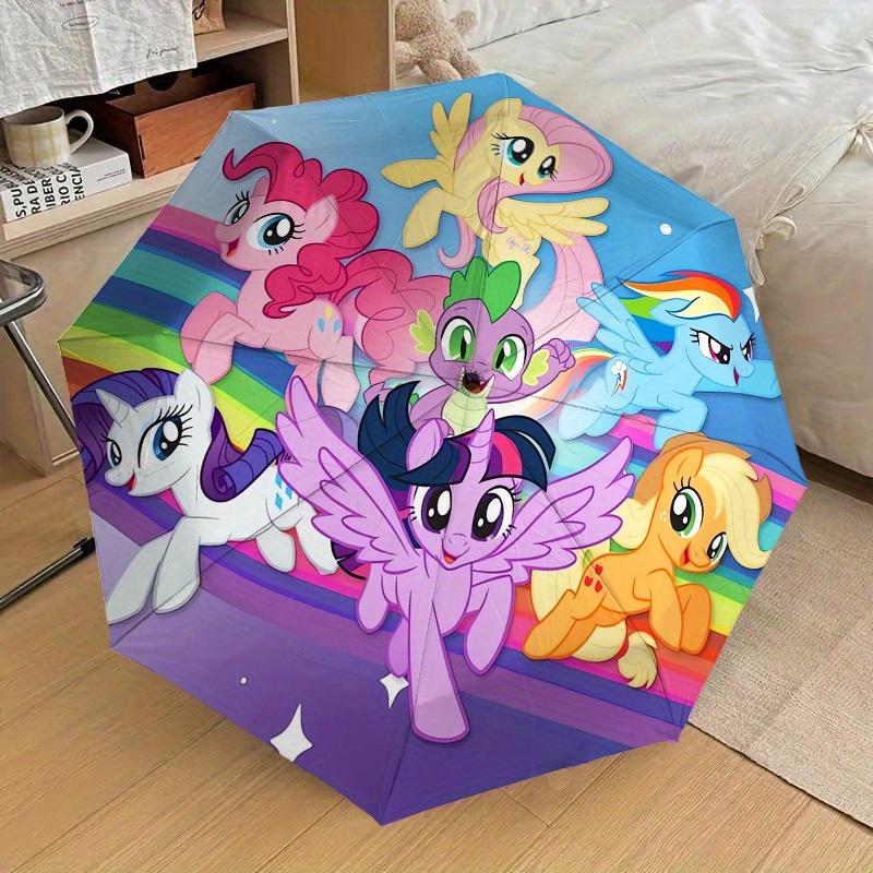 1pc My Little Pony Themed High-quality Umbrella,Automatic Opening and Closing Umbrella,Multi-functional Umbrella G0811363
