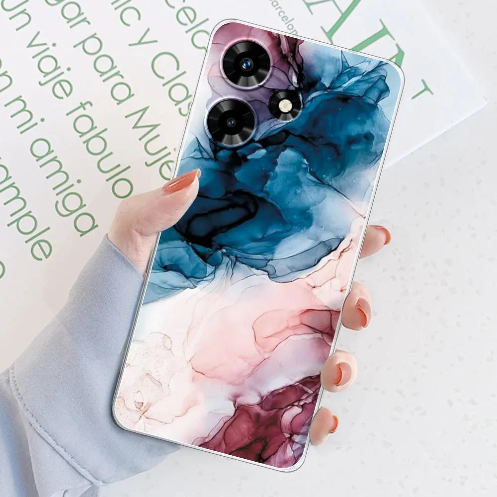 Чехол-бампер для Infinix Hot 30 Для Infinix Hot 30i 30i NFC Прозрачный Мягкий Силикон Защитный Чехол для Телефона Для Infinix Hot 30 Play Coque