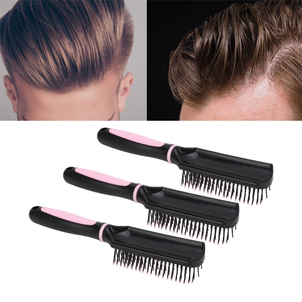 3pcs Professional Scalp Massage Brush Rounded Comb Teeth Detangling Hair Brush For Women