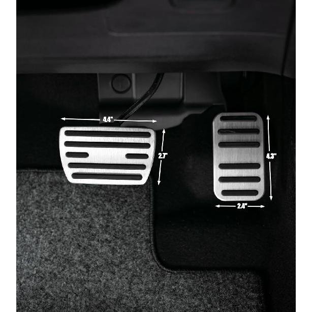 CKE Compatible With Honda Civic CRV Odyssey Pilot Passport Ridgeline Ight Accessories Sporty Car Pedals Foot Pedal Covers Brake And Accelerator Pedal