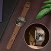 Ремешок из натуральной кожи для Apple Watch Ремешки 46 мм 49 мм 45 44 42 41 40 38 мм Correa Браслет iWatch Серии 11/10/9/8/7/6/SE/Ultra