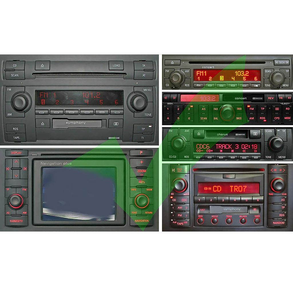 Bluetooth аудиоадаптер с динамиком Автомагнитола Подходит для A2 A3 8L 8P B5 B6 B7 A6