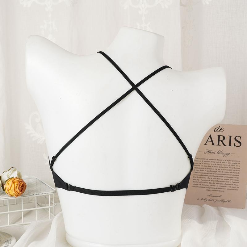 Топ-бралетт с 3 способами ношения, бесшовный жидкий тональный крем, с открытой спиной, на завязках, мягкий, дышащий, универсальный