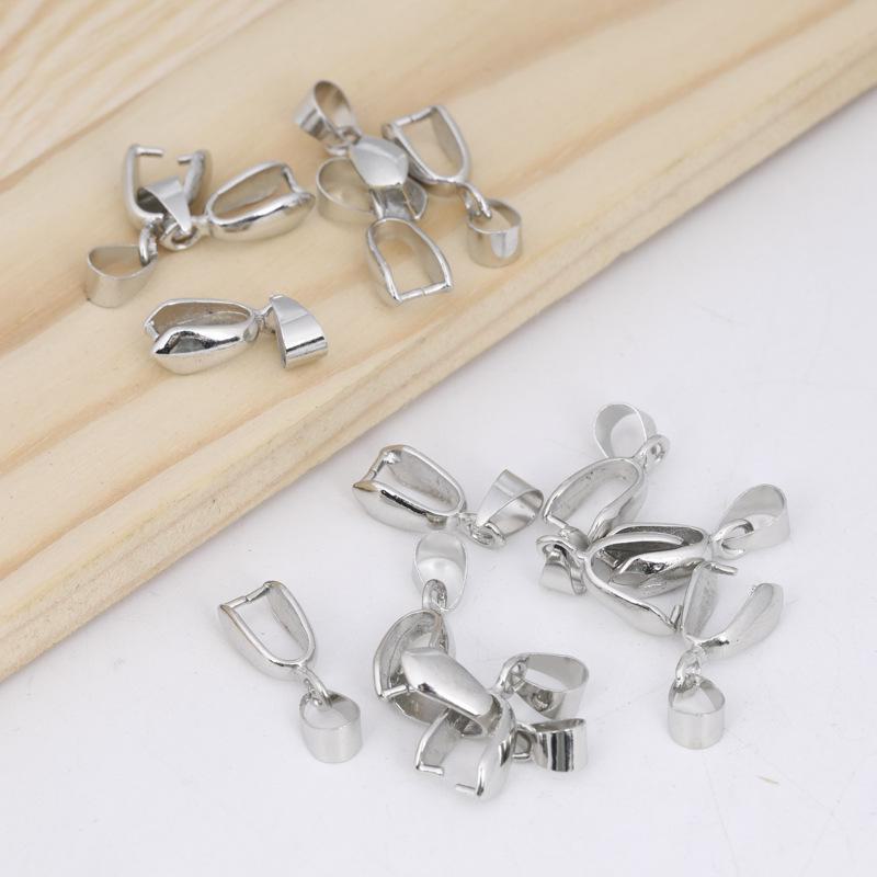 Застежка-карабин из сплава для самодельных ожерелий, браслетов, брелоков и аксессуаров для багажа