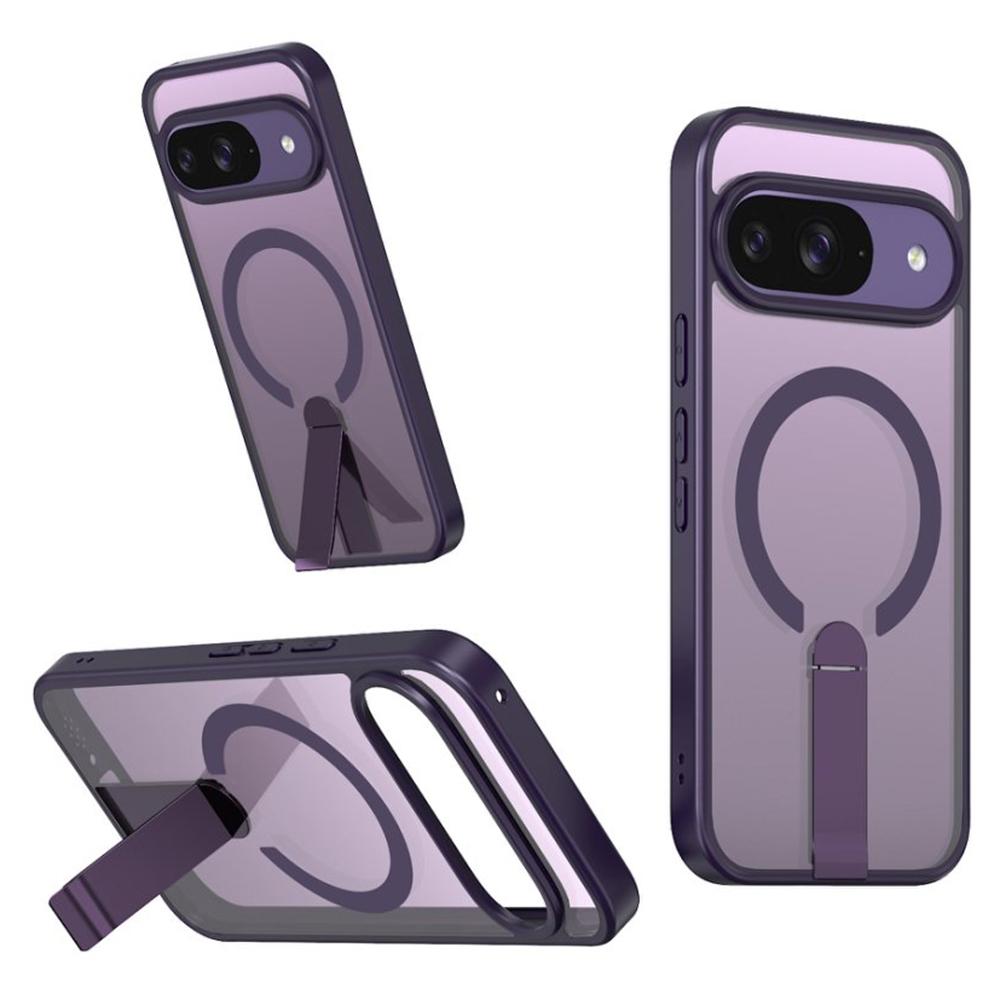 Phone Case For Google Pixel 10/10 Pro/9/9 Pro Magnetic Case Kickstand TPU + Acrylic Cover
