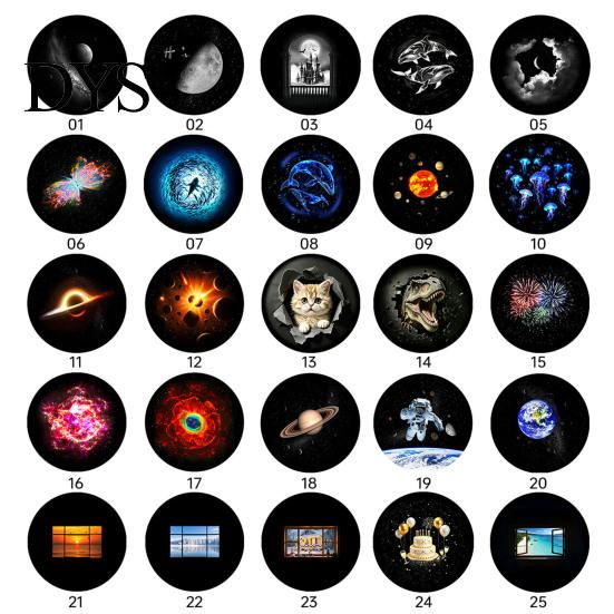 Portable USB Night Lamp 2 in 1 Star Projector Light, Space Nebula with 360 Decorative Interior Lighting Degree Rotating Film, Car Home Bedroom Ambient