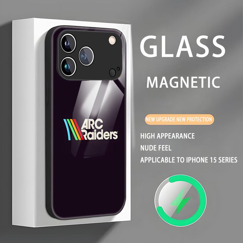GAME ARC Raiders Phone Case For iPhone 17 16 e 15 14 13 12 11 X XR XS Plus Mini Pro Max Glass Magnetic Case